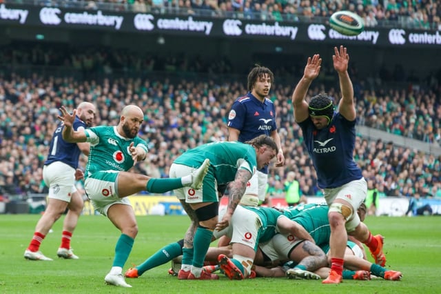 Gregory Alldritt (R) said beating Ireland will ease a lot of the team's frustration at losing crucial matches in recent year