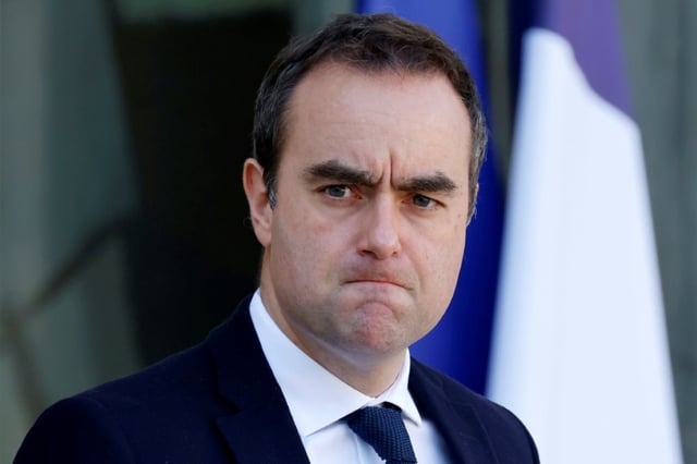 French Defence Minister Sebastien Lecornu pointed to ammunition and electronic warfare as the most urgent issues for France's military in the years to come
