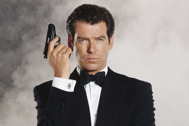 Pierce Brosnan as James Bond in 1997's 'Tomorrow Never Dies.'