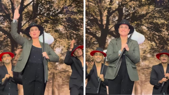 Kareena Kapoor at the 2025 IIFA Awards in Jaipur.