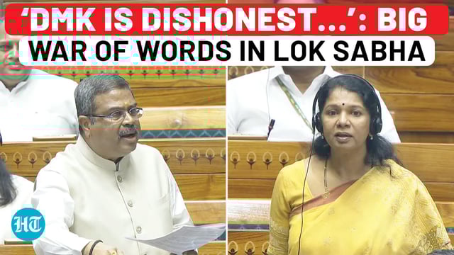 Hindi Imposition Row: Union Minister Calls DMK ‘Dishonest’, Kanimozhi Fires Back