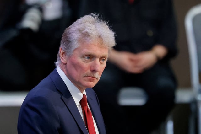 Kremlin spokesman Dmitry Peskov attends Russian President Vladimir Putin's annual end-of-year press conference and phone-in, in Moscow, Russia December 19, 2024. REUTERS/Maxim Shemetov/File Photo
