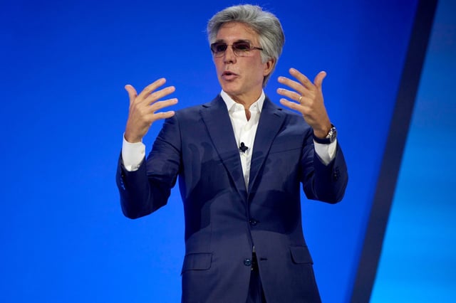 Bill McDermott, the CEO of ServiceNow. The company just announced it is buying AI automation company Moveworks for $2.85 billion in cash and stock as ServiceNow seeks to bolster its &#39;agentic AI&#39; capabilities.