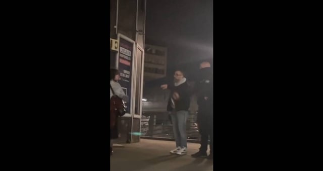 Capture d'écran d'une vidéo de l'Union pirate, syndicat étudiant rennais.