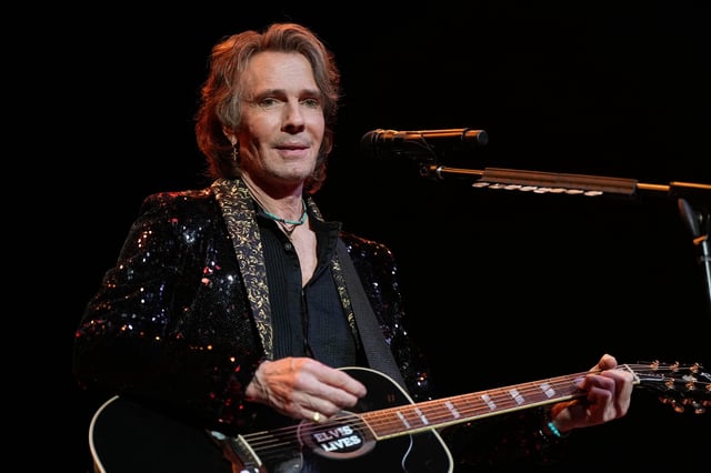 Rick Springfield performs at Ryman Auditorium on February 19, 2025 in Nashville, Tennessee. (Photo by Mickey Bernal/Getty Images)