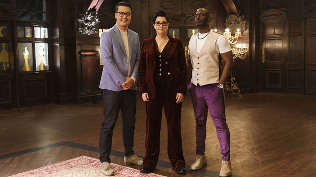 David Howell, Sue Perkins, Anthony Mathurin