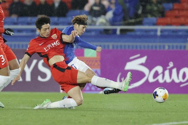 Japan's Yokohama F-Marinos beat China's Shanghai Port in the Asian Champions League last 16