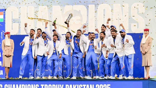 While Rohit and head coach Gautam Gambhir brushed away claims that India had an unfair advantage, fast bowler Mohammed Shami did admit that playing all their matches at one venue was helpful for them. 