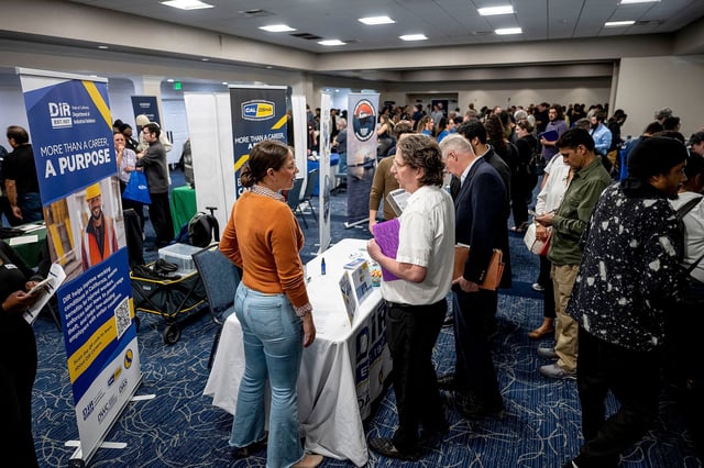 Economists expected that the number of job openings increased in January to 7.7 million.
