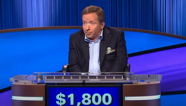 Harvey Silikovits on Jeopardy.