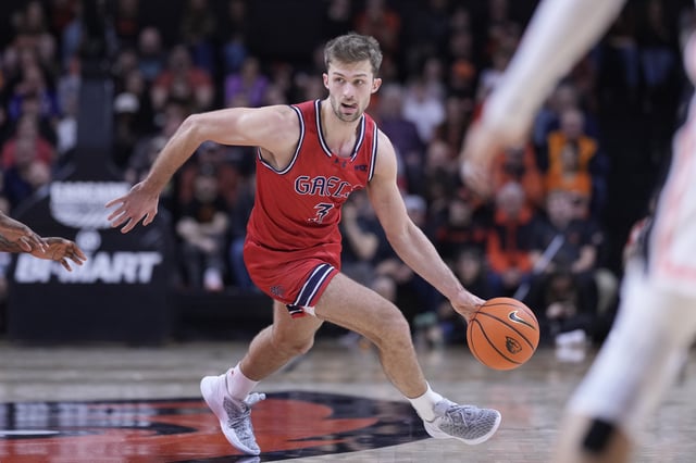 Star St. Mary&#39;s guard Augustas Marciulionis and the Gaels are slight underdogs against Gonzaga in the West Coast Conference Tournament Final.