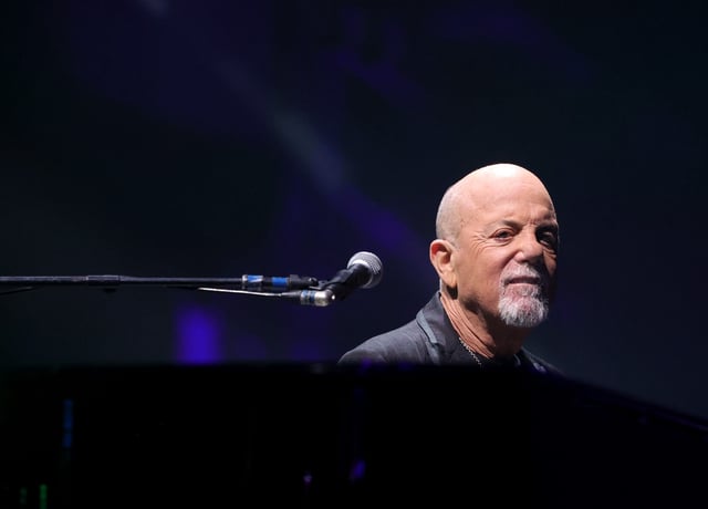 Billy Joel performs at Allegiant Stadium on Nov. 9, 2024, in Las Vegas.