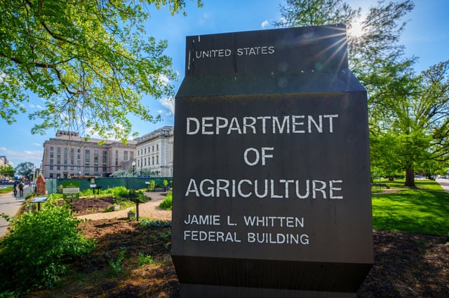 The US Department of Agriculture on April 18, 2024, in Washington, D.C.