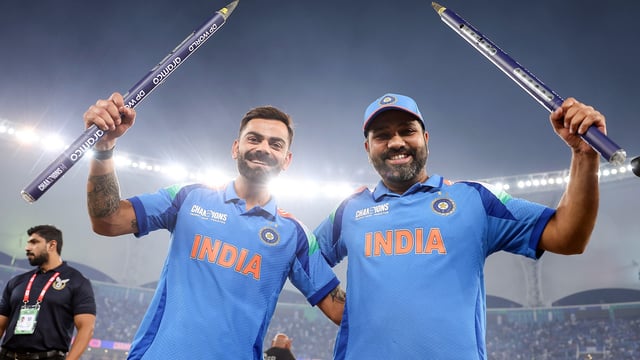 Virat Kohli (R), Rohit Sharma are going nowhere