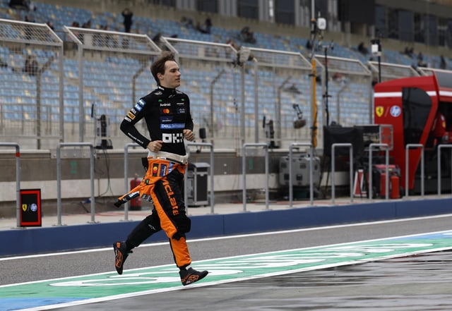 Formula One F1 - Pre-Season testing - Bahrain International Circuit, Sakhir, Bahrain - February 27, 2025 McLaren's Oscar Piastri during testing REUTERS/Hamad I Mohammed/File Photo