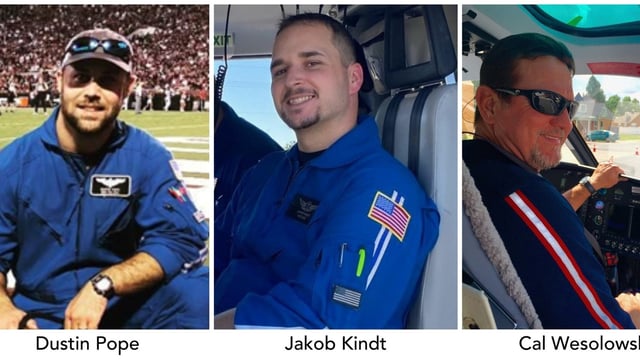 On March 10, a medical helicopter crash in Madison County, Mississippi, resulted in the deaths of three first responders: Dustin Pope, Jakob Kindt, and Cal Wesolowski.