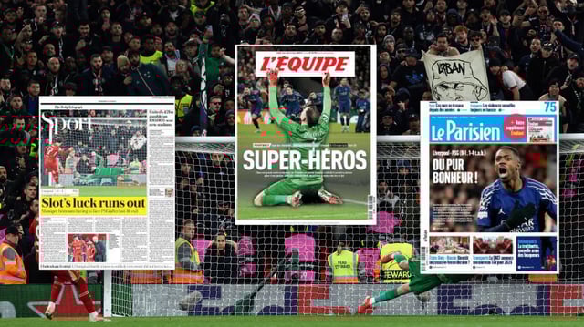 The Telegraph, L’Équipe et Le Parisien.