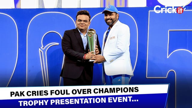 Protocol Or Snub? PCB Vs ICC Over Champions Trophy Finals Presentation Ceremony 