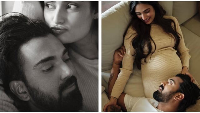 Athiya Shetty and KL Rahul shared a bunch of pictures together.