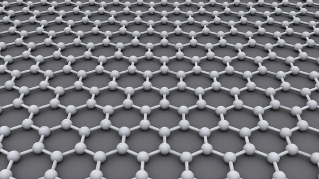 2D structure of graphene.