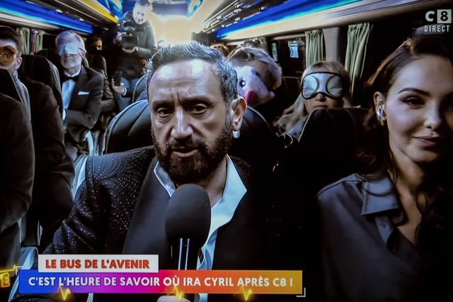 Cyril Hanouna lors de sa dernière de «TPMP» à Toulouse, le 27 février.