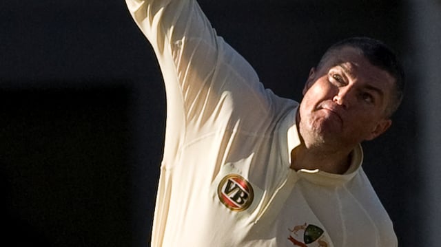Australia's Stuart MacGill during his playing days