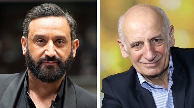Cyril Hanouna et Jean-Michel Aphatie