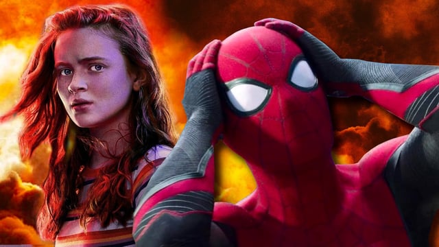 Sadie Sink and Spider-Man