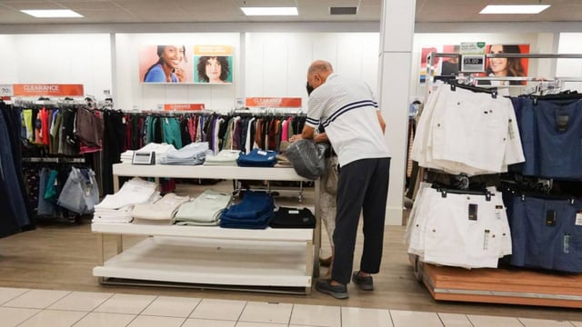 A person shops in a Kohl&#39;s department store on March 12, 2024 in Miami, Florida. 