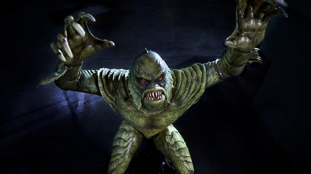 Universal Orlando Resort is sharing a first, up-close glimpse at some of the Universal Monsters that will come to life like never before in the all-new “Monsters Unchained: The Frankenstein Experiment” attraction at Dark Universe – one of the five immersive worlds coming to Universal Epic Universe in 2025. Guests will also witness the amphibious “Gill-man” emerge from the inky depths of the Black Lagoon, ready to terrorize guests alongside his fellow monsters.  (Universal Orlando)