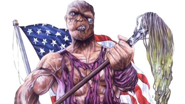 Promotional material for 1985&#39;s &#34;The Toxic Avenger.&#34;