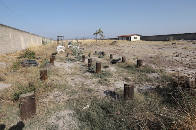 A view of a ranch that is part of the crime scene where a mass grave was found in the western state of Jalisco, in Teuchitlan, Mexico, March 10, 2025. Jalisco Attorney General Office/Handout via REUTERS/File Photo
