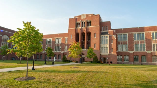 Johns Hopkins Eastern campus in Baltimore, Maryland. Photo: JHU Sheridan Libraries/Gado/Getty Images