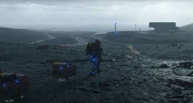 An image about PlayStation release Death Strand 2: One the Beach trailer for Collector's Edition