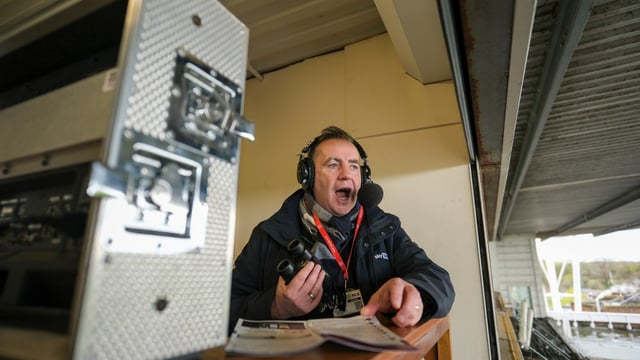 John Hunt initially returned to his commentary duties in September, two months after the death of his family