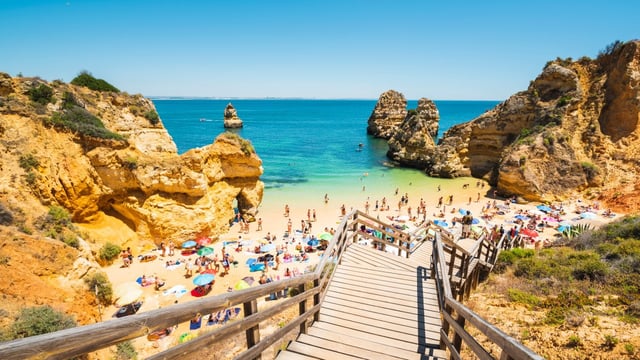 A three-course meal with wine in the Algarve costs a third of the amount it would in New York