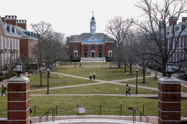 Johns Hopkins University in Baltimore in 2019.