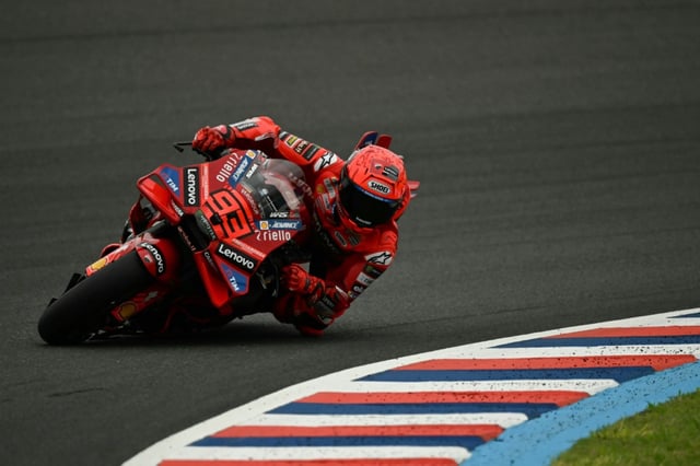 Argentina MotoGP pole-sitter Marc Marquez