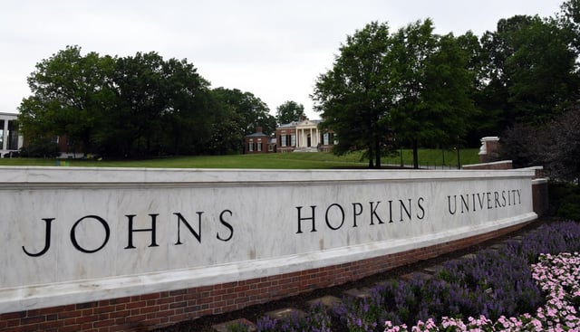 The Johns Hopkins University Homewood campus.