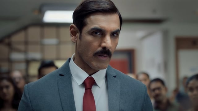 John Abraham is a still from The Diplomat.