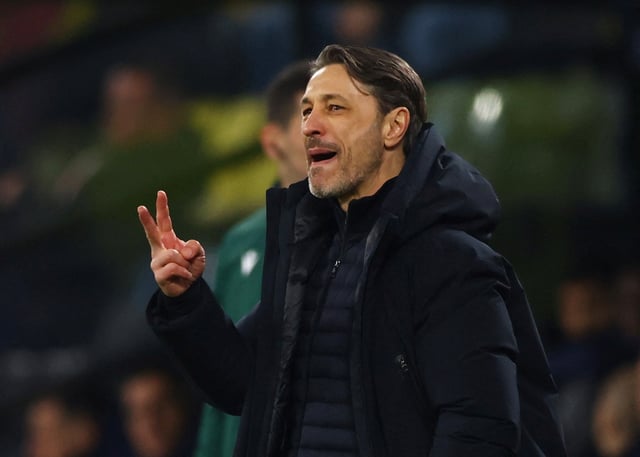 Soccer Football - Champions League - Round of 16 - First Leg - Borussia Dortmund v Lille - Signal Iduna Park, Dortmund, Germany - March 4, 2025 Borussia Dortmund coach Niko Kovac reacts REUTERS/Thilo Schmuelgen/File Photo