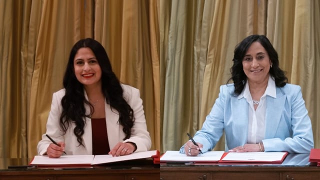 Kamal Khera and Anita Anand are both Indian heritage ministers in Canada PM Carny's newly formed cabinet