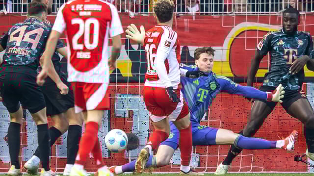 Die Bayern spielen unentschieden bei Union Berlin