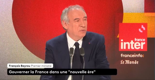 «Il n'est pas possible qu'il y ait des campagnes hostiles», en Algérie à l'égard de la France estime François Bayrou