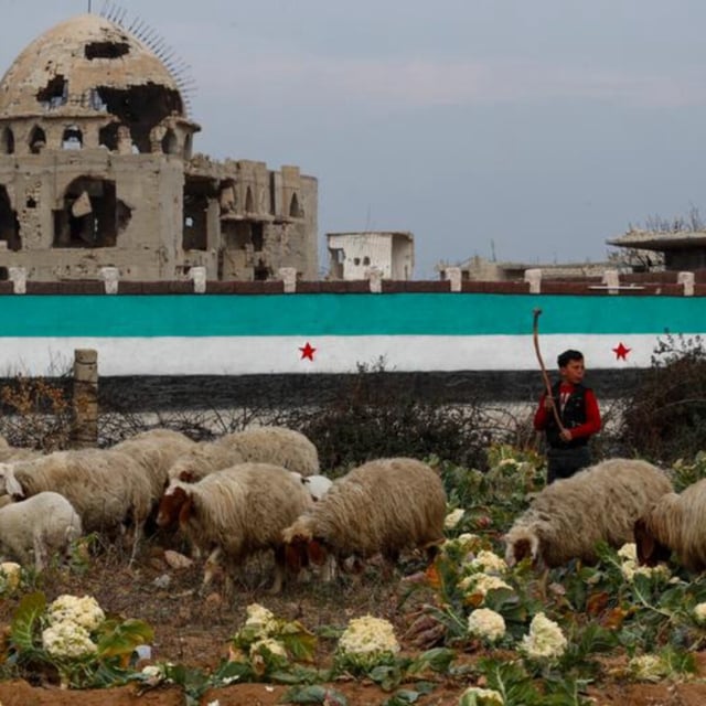 Wie geht es weiter für Syrien? Die Aufgaben sind immens, wie die Zerstörungen in Ost-Ghuta, einem Außenbezirk von Damaskus Anfang Februar zeigen.
