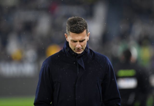 Soccer Football - Serie A - Juventus v Atalanta - Allianz Stadium, Turin, Italy - March 9, 2025 Juventus coach Thiago Motta REUTERS/Massimo Pinca/File Photo