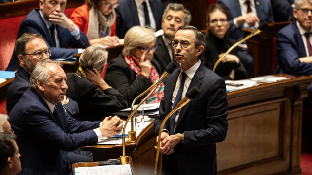 Bruno Retailleau, à l’Assemblée nationale le 18 février dernier.
