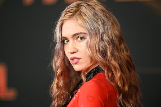 After opening up about her son's exposure to the media, Grimes, pictured, is reflecting on her struggle to keep her children with Elon Musk off the internet.