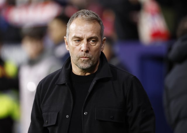 L’entraîneur du FC Barcelona Hansi Flick avant le match de son équipe contre l’Atlético Madrid, le 16 mars 2025.