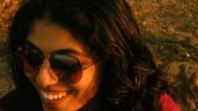Ranjani Srinivasan, an international student from India at Columbia University, who fled the United States after her student visa was revoked.